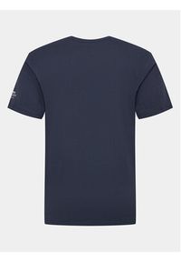 Ecoalf T-Shirt Crocaalf GATSCROCA8034MW22 Granatowy Regular Fit. Kolor: niebieski. Materiał: bawełna #3