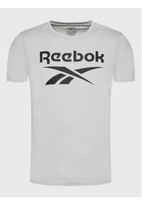 Reebok Koszulka techniczna Workout Ready HL4289 Szary Regular Fit. Kolor: szary. Materiał: wiskoza
