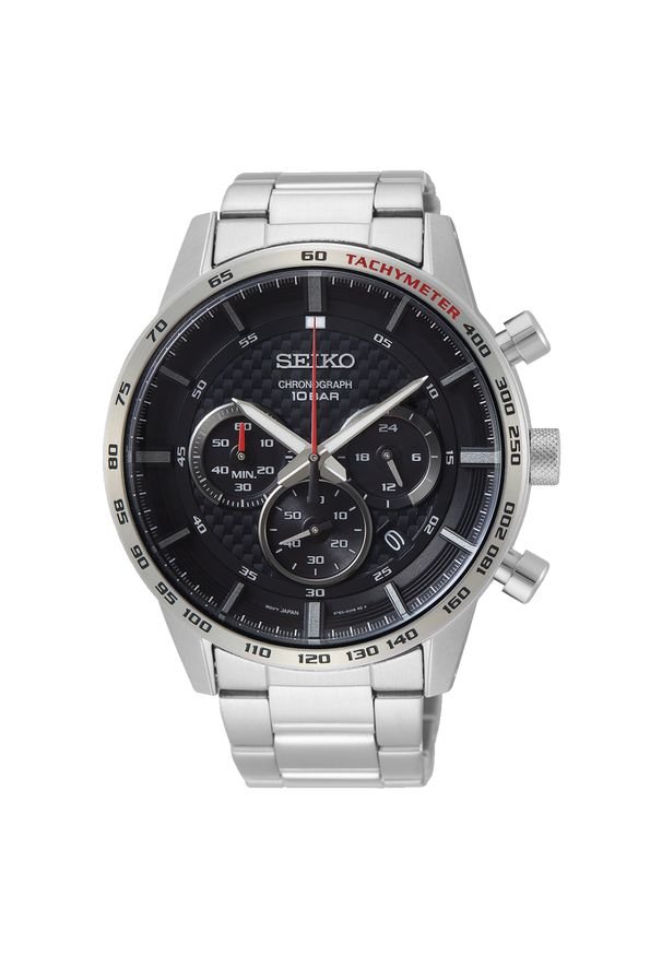 Seiko - SEIKO RABAT ZEGAREK Chronograph SSB355P1. Styl: sportowy