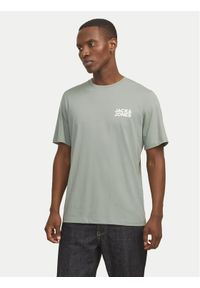 Jack & Jones - Jack&Jones T-Shirt Corp Logo 12151955 Zielony Standard Fit. Kolor: zielony. Materiał: bawełna #1