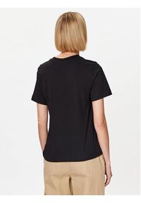 Calvin Klein Jeans T-Shirt J20J221825 Czarny Regular Fit. Kolor: czarny. Materiał: bawełna
