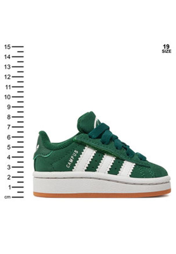 Adidas - adidas Sneakersy Campus 00s Cf El I JI4333 Zielony. Kolor: zielony. Materiał: zamsz, skóra. Model: Adidas Campus