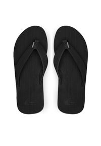 Quiksilver Japonki MOLOKAI LAYBACK TEXTURED AQYL101266 XKWK Czarny. Kolor: czarny. Materiał: syntetyk #1