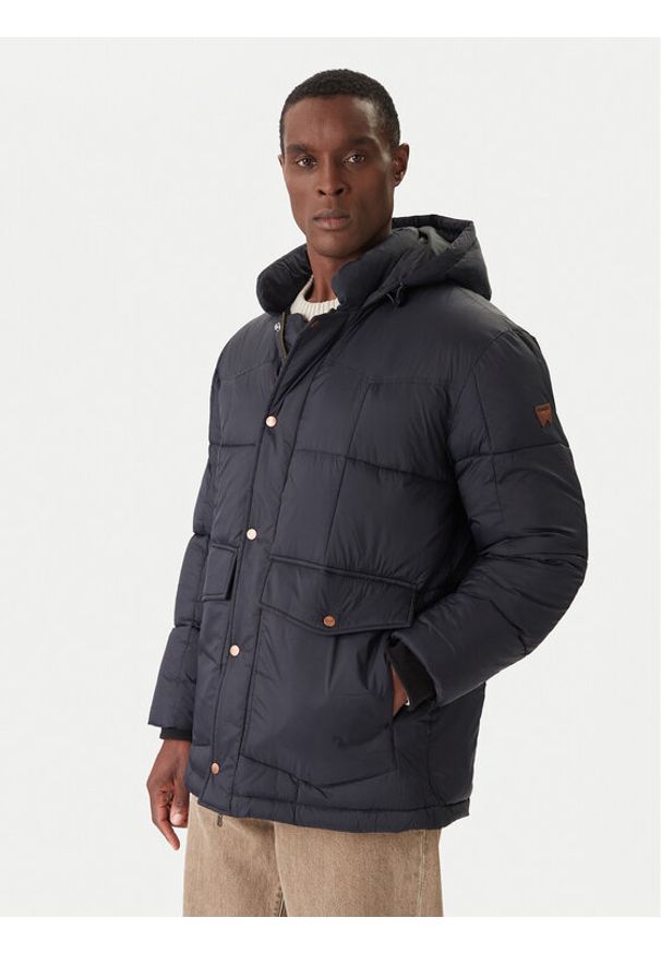 Wrangler Kurtka zimowa Parka 112371450 Czarny Regular Fit. Kolor: czarny. Materiał: syntetyk. Sezon: zima