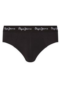 Pepe Jeans Komplet 3 par slipów PMU10988 Czarny. Kolor: czarny. Materiał: bawełna #5
