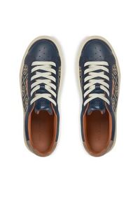 Tory Burch Sneakersy 141750 Granatowy. Kolor: niebieski. Materiał: materiał #3