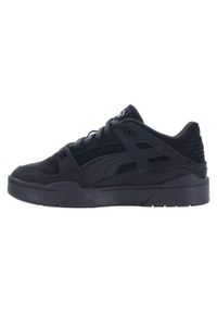 Buty męskie Puma Slipstream Suede 387547 01. Kolor: czarny. Materiał: zamsz. Model: Puma Suede