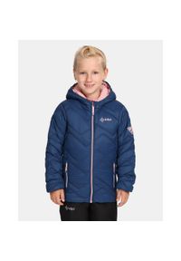 Dziecięca kurtka ocieplana Kilpi REBEKI-JG. Kolor: niebieski. Materiał: nylon. Styl: sportowy