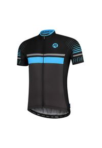 ROGELLI - Koszulka rowerowa męska Rogelli HERO. Kolor: szary, niebieski, wielokolorowy, czarny. Sport: kolarstwo #1