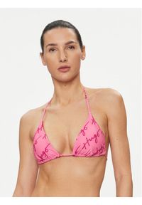 Hugo Góra od bikini 50510799 Różowy. Kolor: różowy. Materiał: syntetyk