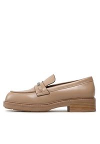 Calvin Klein Loafersy Rubber Sole Loafer W/Hw HW0HW01791 Beżowy. Kolor: beżowy. Materiał: skóra #7