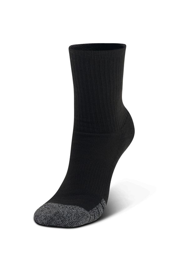 SKARPETY Under Armour HeatGear Crew JR 3P. Kolor: czarny. Materiał: poliester, materiał. Sport: piłka nożna