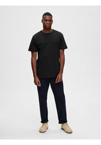 Selected Homme T-Shirt 16088532 Czarny Relaxed Fit. Kolor: czarny #4