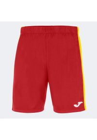 Spodenki do piłki nożnej dla chłopców Joma Maxi. Kolor: żółty, czerwony, wielokolorowy. Materiał: poliester. Sport: piłka nożna #1