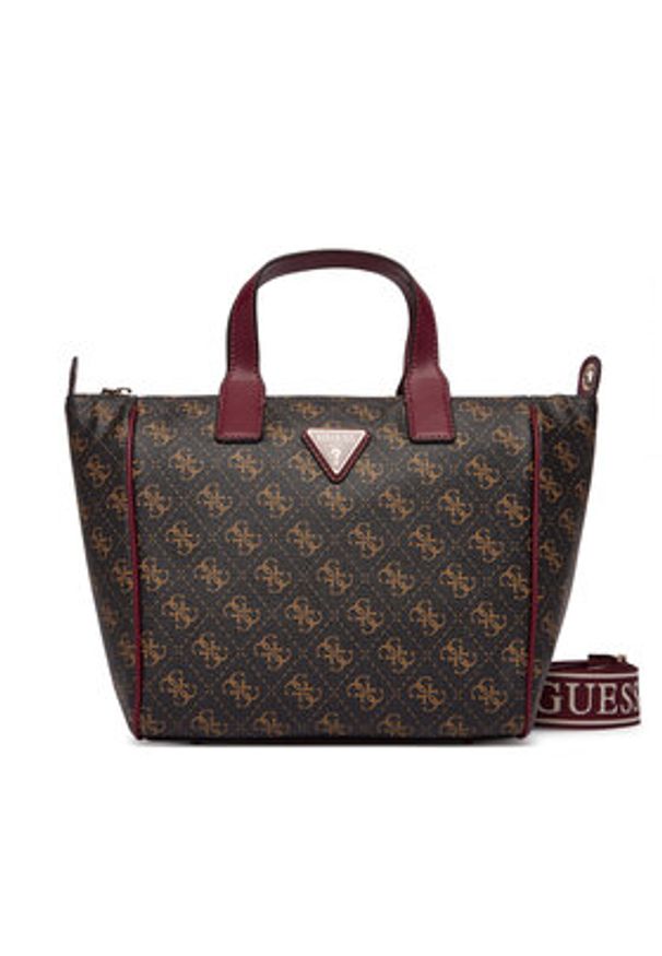 Guess Torebka Follie Travel TWLQ96 76019 Brązowy. Kolor: brązowy. Materiał: skórzane