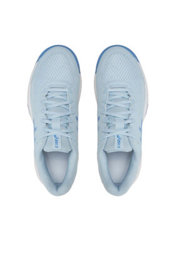 Asics Buty do tenisa Gel-Dedicate 8 1042A237 Błękitny. Kolor: niebieski. Materiał: skóra. Sport: tenis