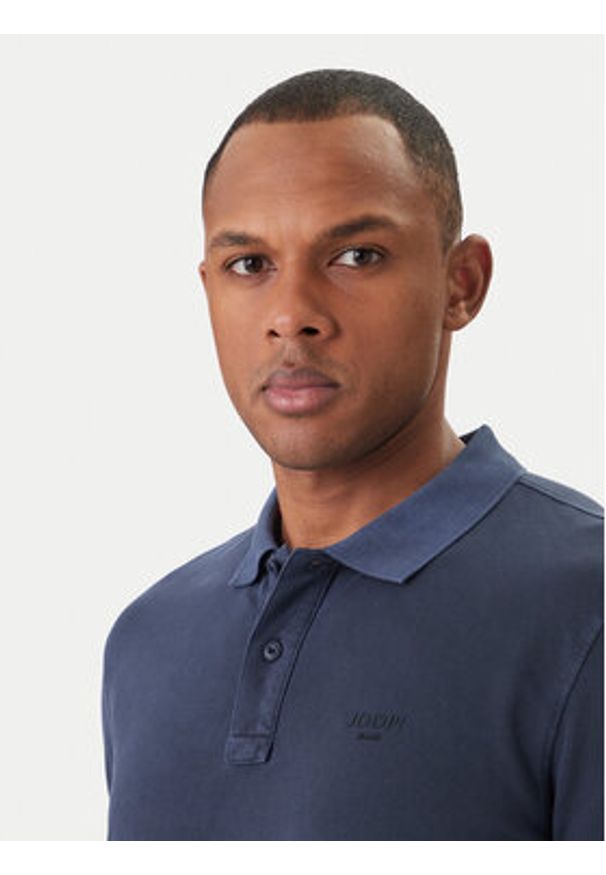 JOOP! Jeans Polo Ambrosian 30045619 Granatowy Modern Fit. Typ kołnierza: polo. Kolor: niebieski. Materiał: bawełna