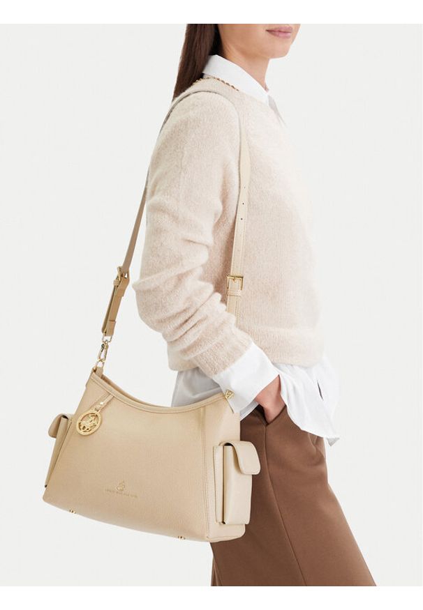 Beverly Hills Polo Club Torebka CEO-BHPC-L-001-09 Beżowy. Kolor: beżowy