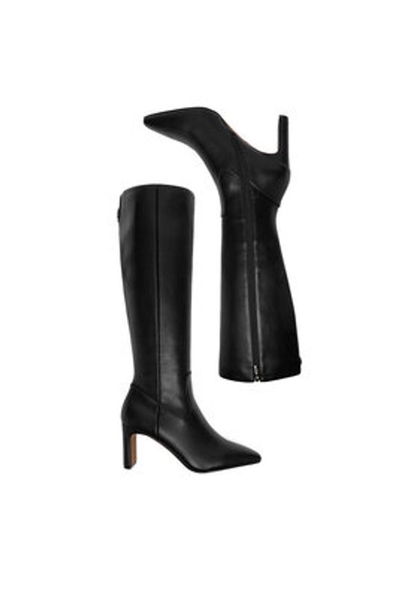 Nine West Kozaki CEO-SAWSAN-01 Czarny. Kolor: czarny. Materiał: materiał, syntetyk