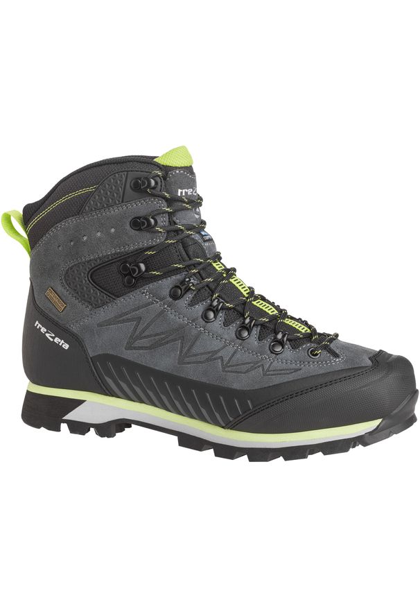 Buty trekkingowe męskie TREZETA Tornado WP z membraną. Kolor: wielokolorowy, czarny, szary