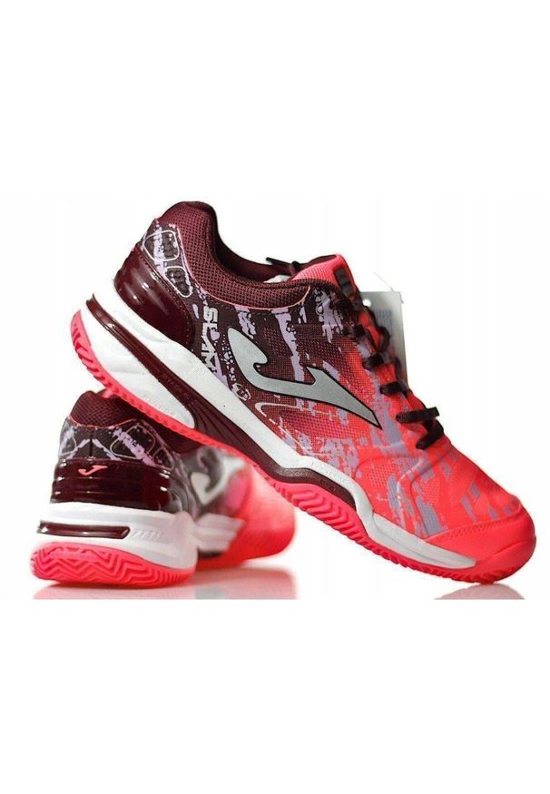 Buty do tenisa ziemnego damskie Joma Slam Lady. Kolor: czerwony. Sport: tenis