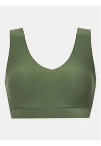 Chantelle Biustonosz top Soft Stretch C16A10 Zielony. Kolor: zielony. Materiał: syntetyk #4