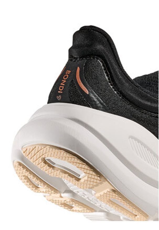 HOKA - Hoka Buty do biegania Bondi 9 1162012 Czarny. Kolor: czarny. Materiał: materiał