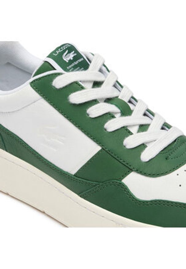 Lacoste Sneakersy Acelip Premium 747SMA0038 Zielony. Kolor: zielony. Materiał: skóra