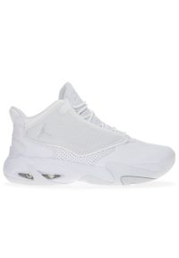 Buty Nike Jordan Max Aura 4 DN3687-101 - białe. Kolor: biały. Materiał: materiał, syntetyk, skóra, guma. Szerokość cholewki: normalna