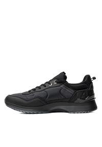 Sneakersy zimowe męskie czarne Lacoste Joggeur 3.0. Kolor: czarny. Materiał: dzianina. Sezon: zima. Sport: bieganie