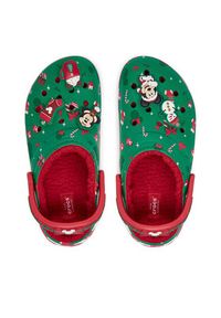 Crocs Klapki Classic Mickey Xmas Lined Clog 210813 Zielony. Kolor: zielony #5