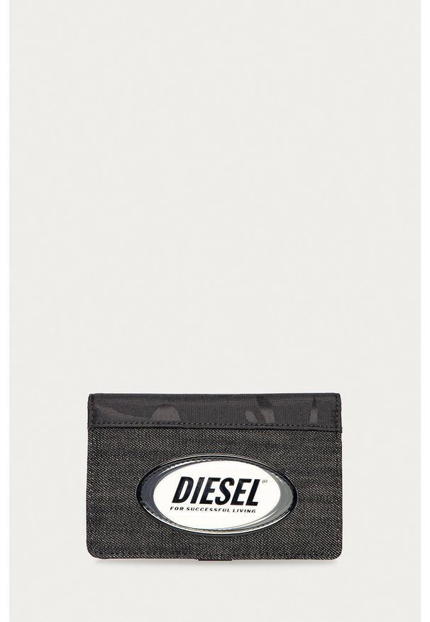 Diesel - Portfel. Kolor: czarny
