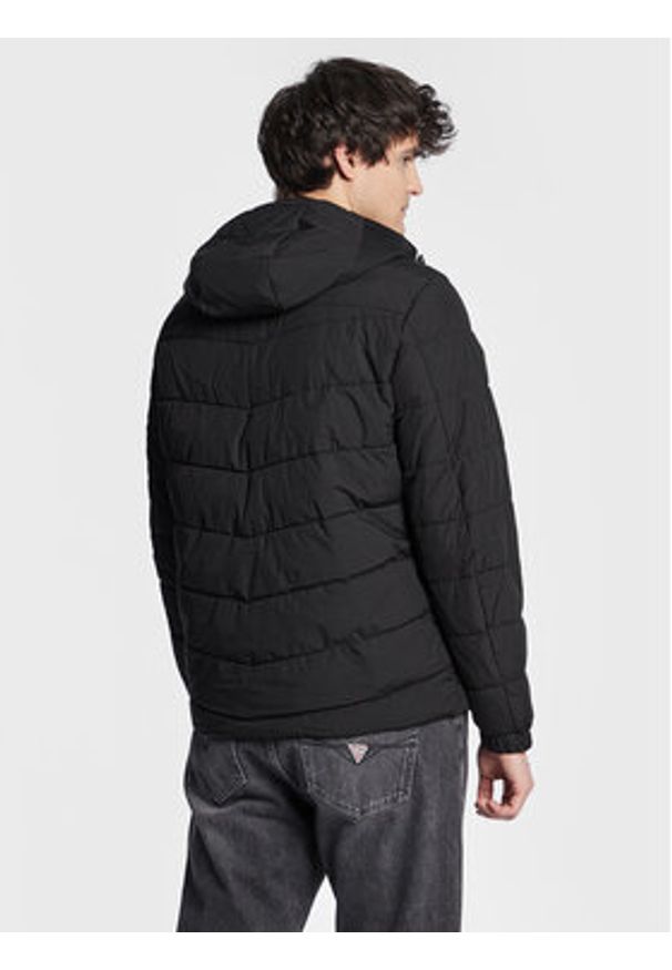 TOMMY HILFIGER - Tommy Hilfiger Kurtka zimowa MW0MW29010 Czarny Regular Fit. Kolor: czarny. Materiał: syntetyk. Sezon: zima