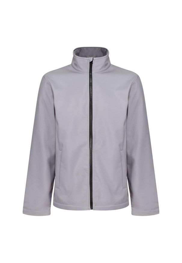 Regatta - Softshell Męski Ablaze. Kolor: wielokolorowy, szary, czarny. Materiał: softshell. Sport: turystyka piesza