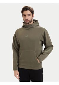 Adidas - adidas Bluza Z.N.E KF3780 Zielony Regular Fit. Kolor: zielony. Materiał: syntetyk #1