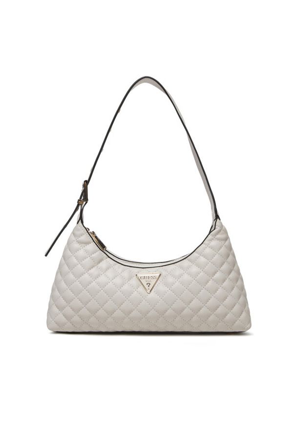 Guess Torebka HWEQG9 54117 Biały. Kolor: biały. Materiał: skórzane