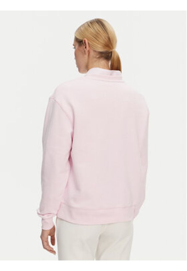 TOMMY HILFIGER - Tommy Hilfiger Bluza WW0WW45980 Różowy Regular Fit. Kolor: różowy. Materiał: bawełna