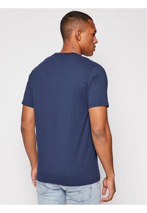 Levi's® T-Shirt Original Housemark Tee 85641-0002 Granatowy Standard Fit. Kolor: niebieski. Materiał: bawełna