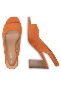 Clara Barson Sandały WYL3119-13 Pomarańczowy. Kolor: pomarańczowy. Materiał: materiał #6