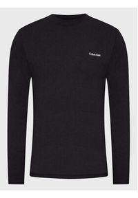 Calvin Klein Longsleeve K10K110179 Czarny Regular Fit. Kolor: czarny. Materiał: bawełna. Długość rękawa: długi rękaw #3