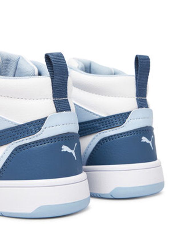 Puma Sneakersy Rebound V6 Mid Ac+ Ps 393832 32 Biały. Kolor: biały. Materiał: skóra