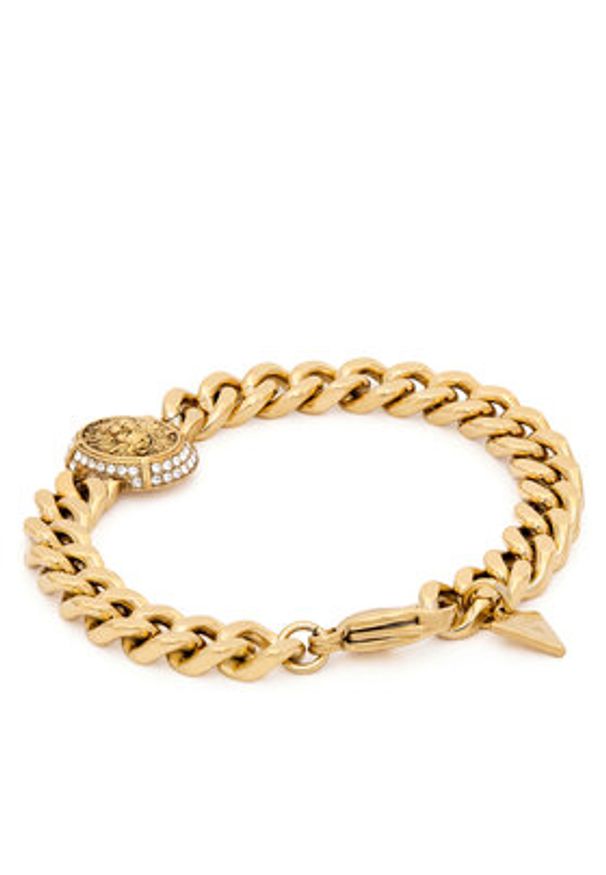 Guess Bransoletka JUBB06 190JW Złoty. Materiał: metalowe. Kolor: złoty