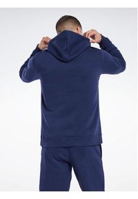 Reebok Bluza Reebok Identity Fleece Over-the-Head Hoodie IB2994 Niebieski. Kolor: niebieski. Materiał: bawełna #2