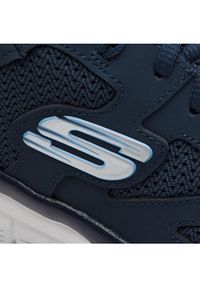 skechers - Skechers Sneakersy Agoura 52635/NVY Granatowy. Kolor: niebieski. Materiał: materiał #5