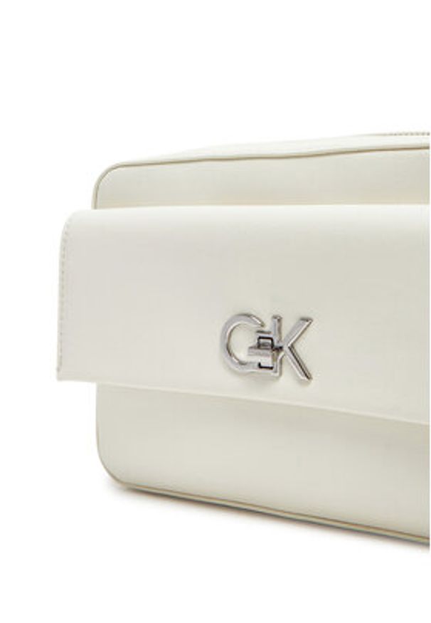 Calvin Klein Torebka Ck Re-Lock Pocket Camera Bag LV04F3102G Różowy. Kolor: różowy. Materiał: skórzane