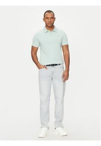 Guess Polo M5GP66 J1314 Zielony Regular Fit. Typ kołnierza: polo. Kolor: zielony. Materiał: bawełna