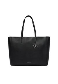 Calvin Klein Torebka Ck Must Shopper Md K60K610610 Czarny. Kolor: czarny