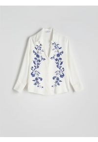 Reserved - Koszula z wiskozy - wielobarwny. Materiał: wiskoza #1