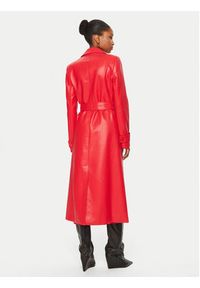 BARDOT Trencz Vegan 59736JB Czerwony Regular Fit. Kolor: czerwony. Materiał: skóra #4