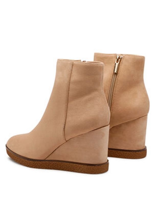 Jenny Fairy Botki LS5843-03 Beżowy. Kolor: beżowy. Materiał: materiał